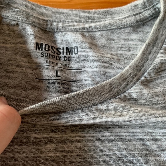 Bundle 3 for$20! Mossimo supply co grey t-shirt - Picture 3 of 6